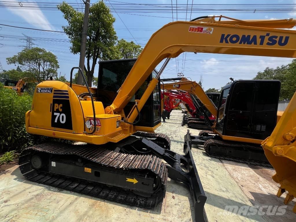 Komatsu PC 70 Lánctalpas kotrók