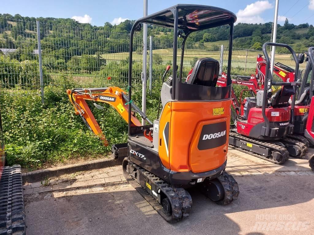 Develon DX 17 Z Mini kotrók < 7t