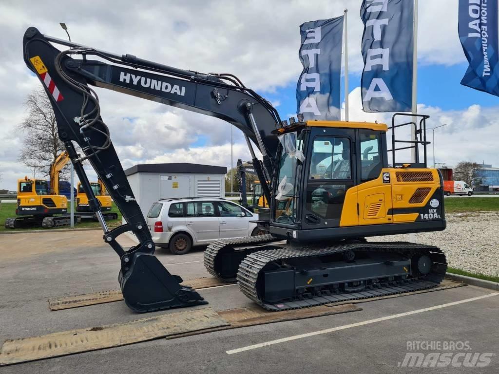 Hyundai HX140AL Lánctalpas kotrók