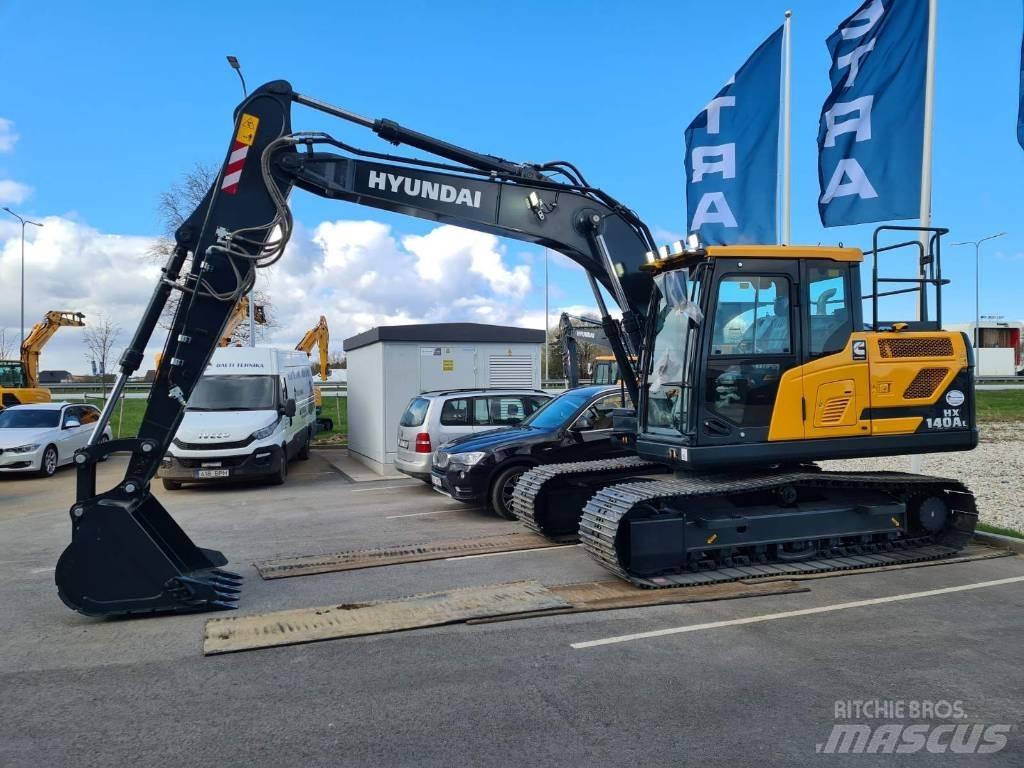 Hyundai HX140AL Lánctalpas kotrók