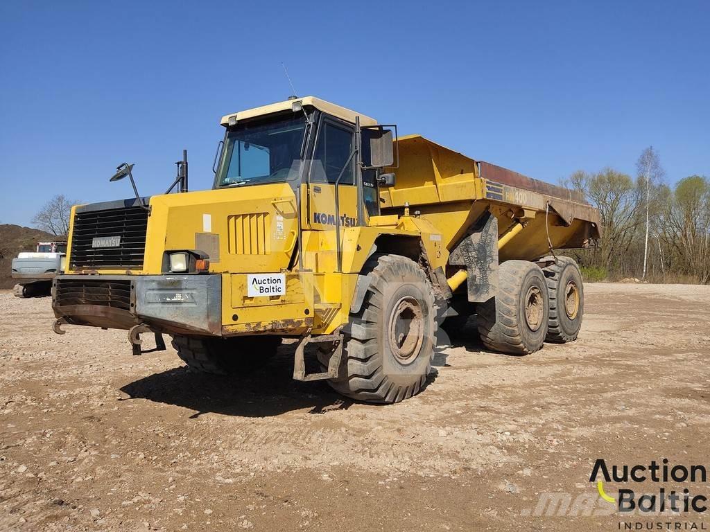 Komatsu HM400 Csuklósdömperek