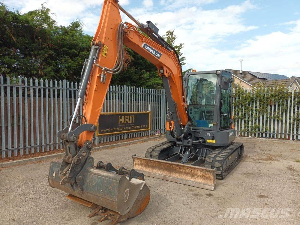 Develon DX 63-7 Mini kotrók < 7t