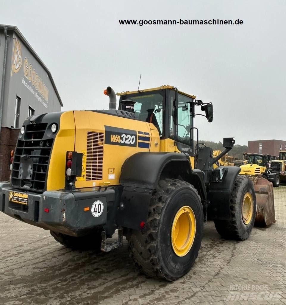 Komatsu WA 320-8 Gumikerekes homlokrakodók