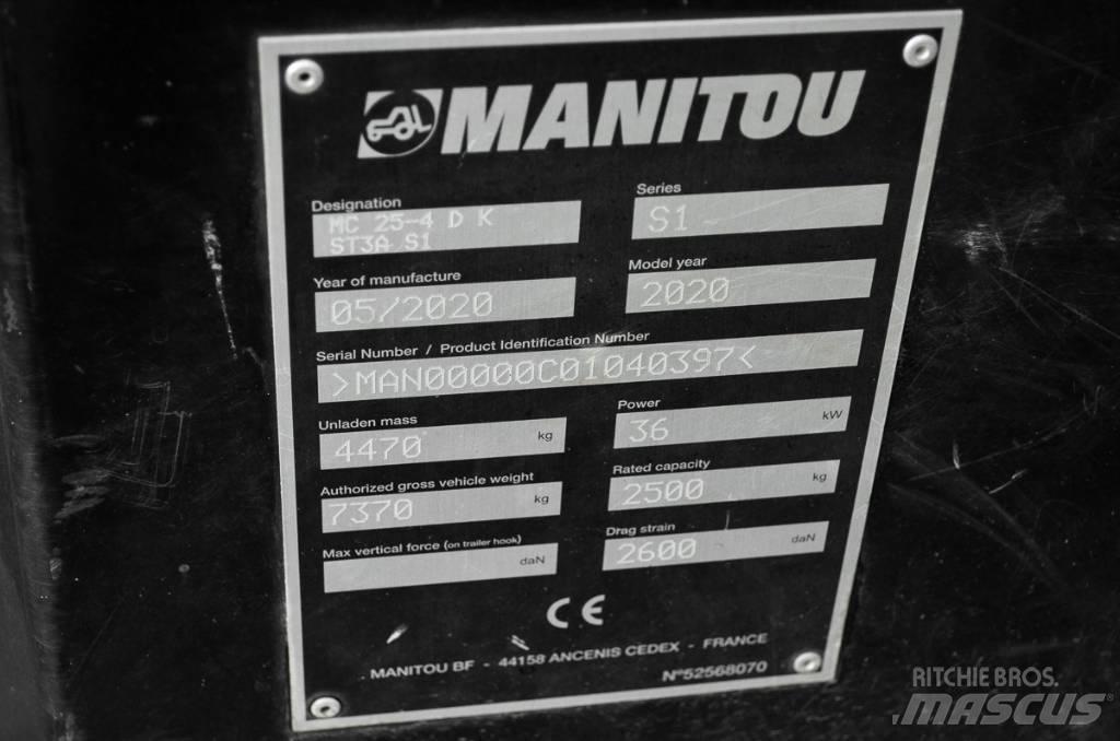 Manitou MC 25-4 Dízel targoncák