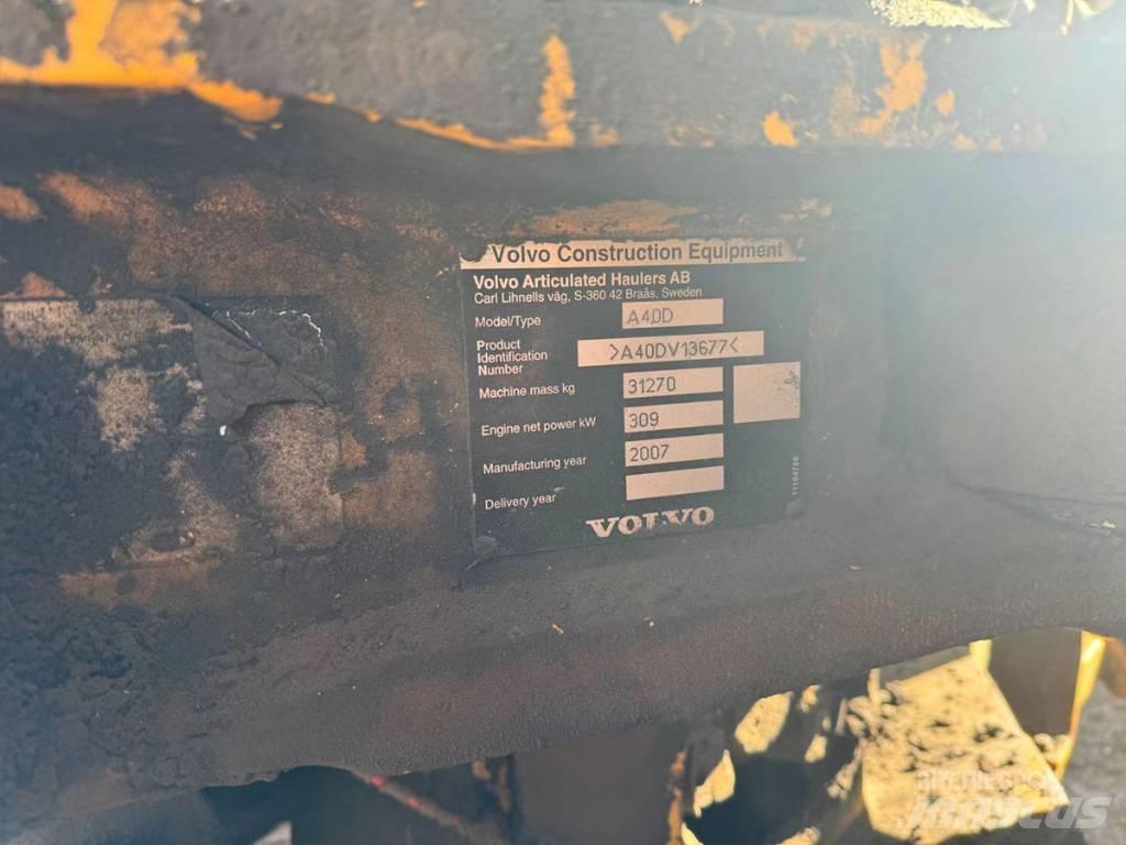 Volvo A 40 D Csuklósdömperek
