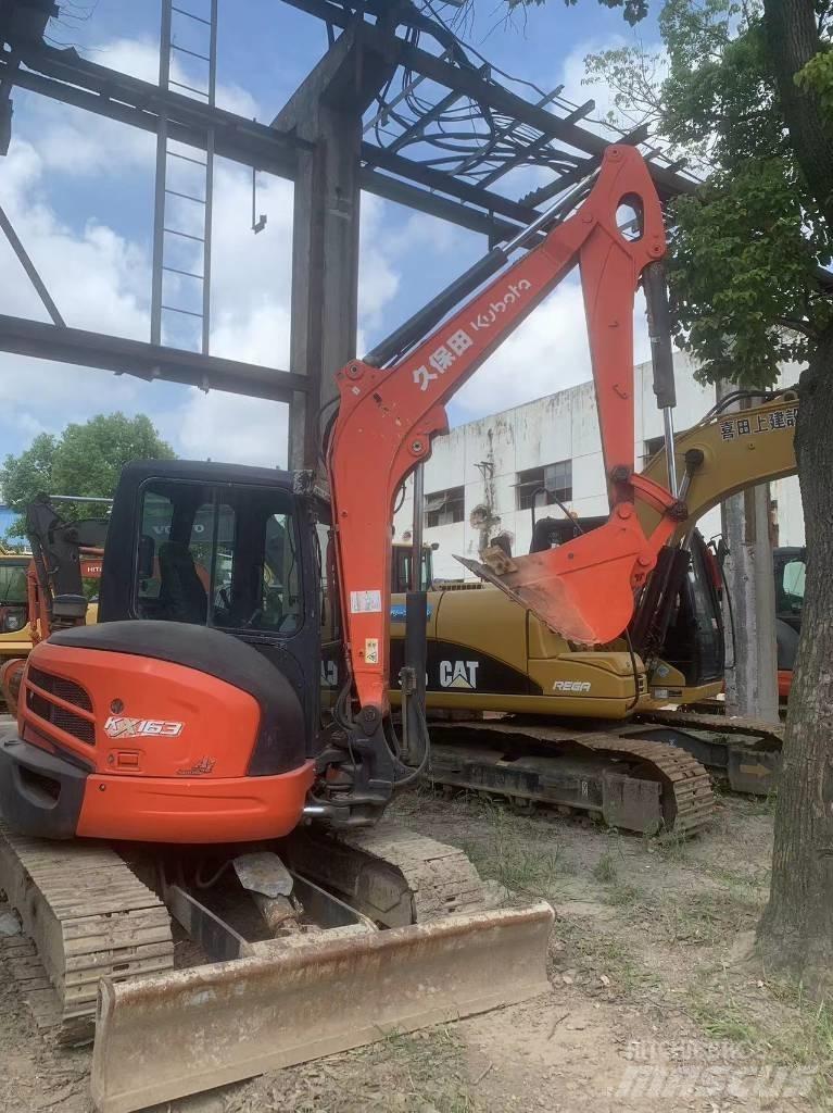Kubota KX 163 Lánctalpas kotrók