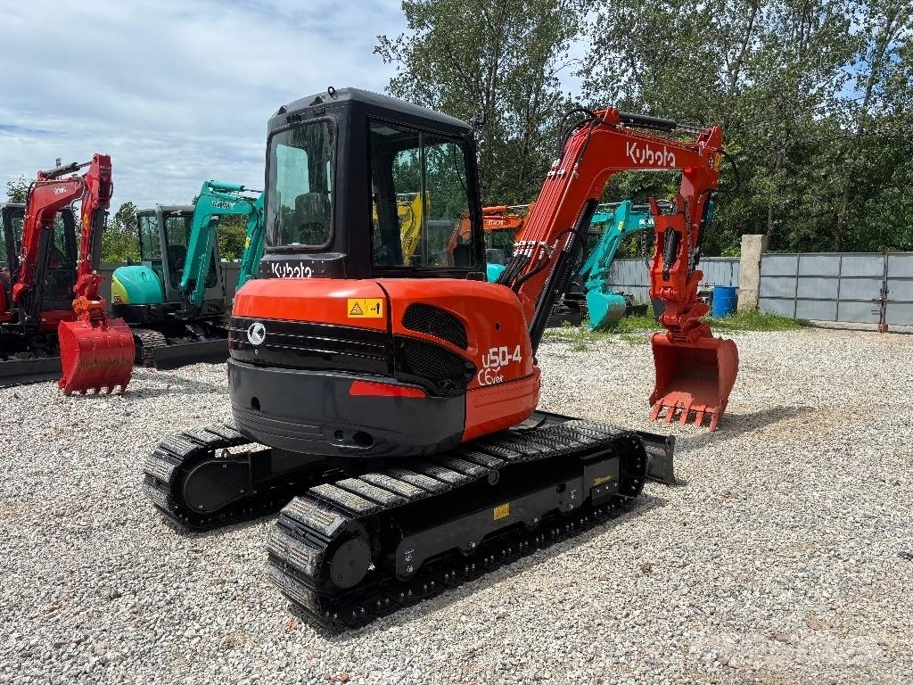 Kubota U 50 Mini kotrók < 7t