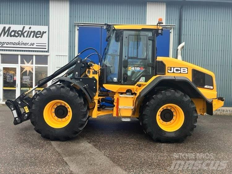 JCB 419 S Gumikerekes homlokrakodók
