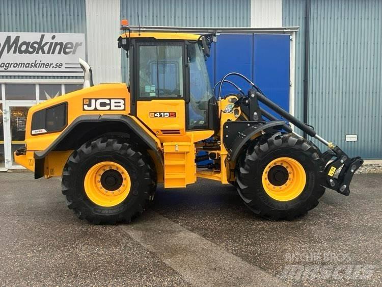 JCB 419 S Gumikerekes homlokrakodók