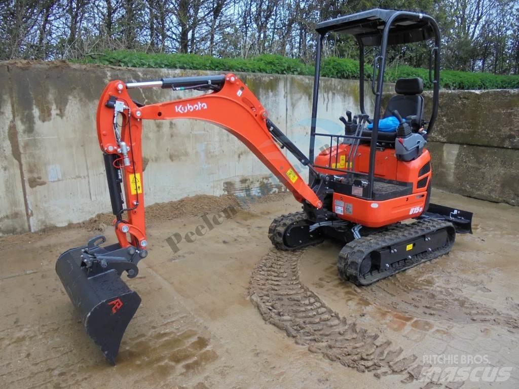 Kubota U 15-3 Mini kotrók < 7t