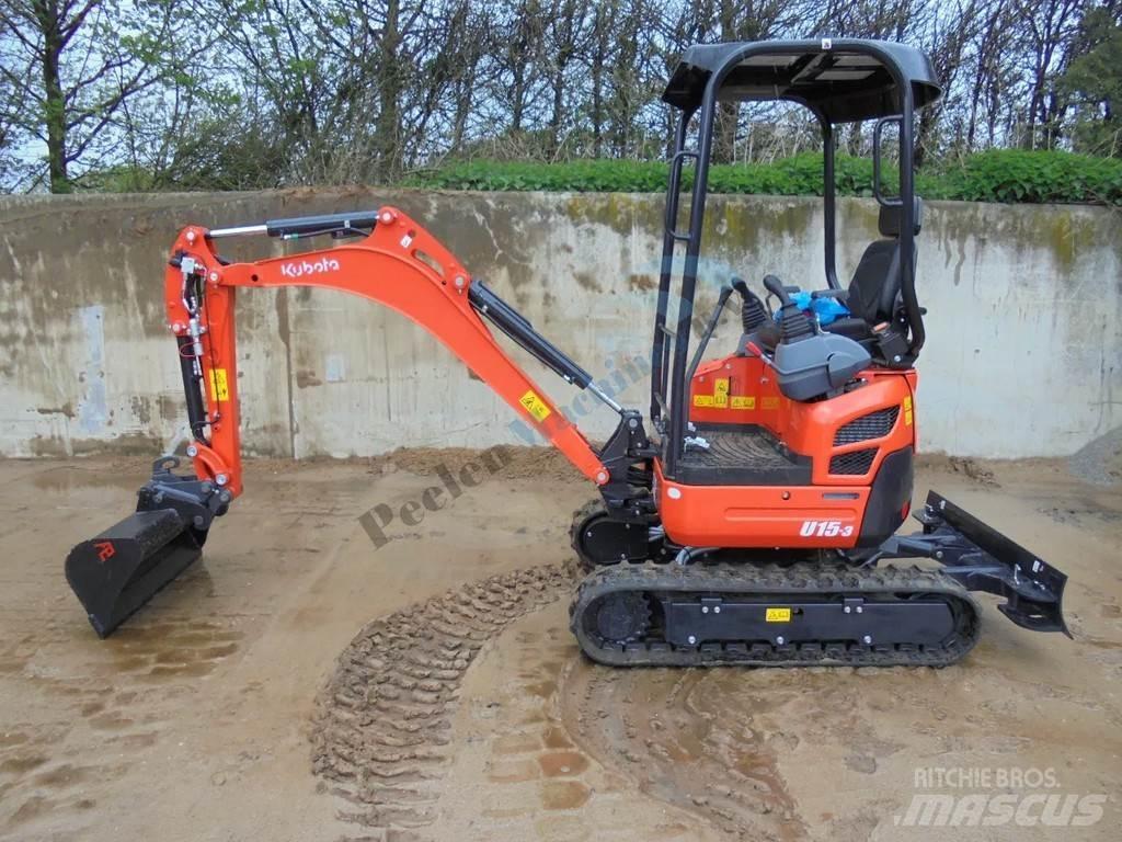 Kubota U 15-3 Mini kotrók < 7t