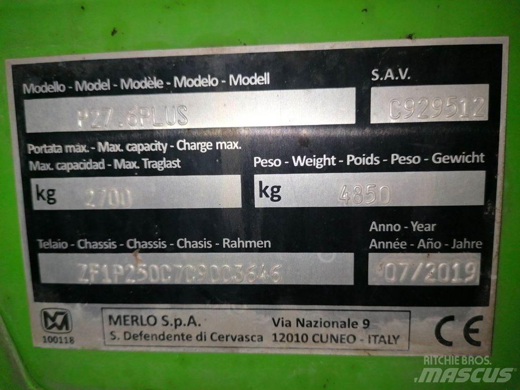 Merlo P27.6 PLUS Teleszkópos rakodók