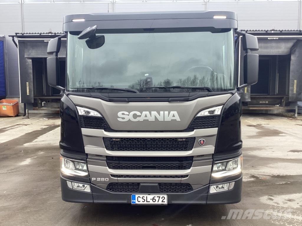 Scania P 280 CNG Dobozos teherautók