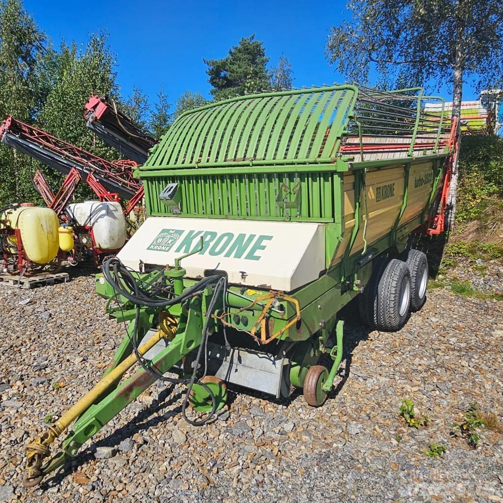 Krone Turbo-2500 Önrakodó pótkocsik