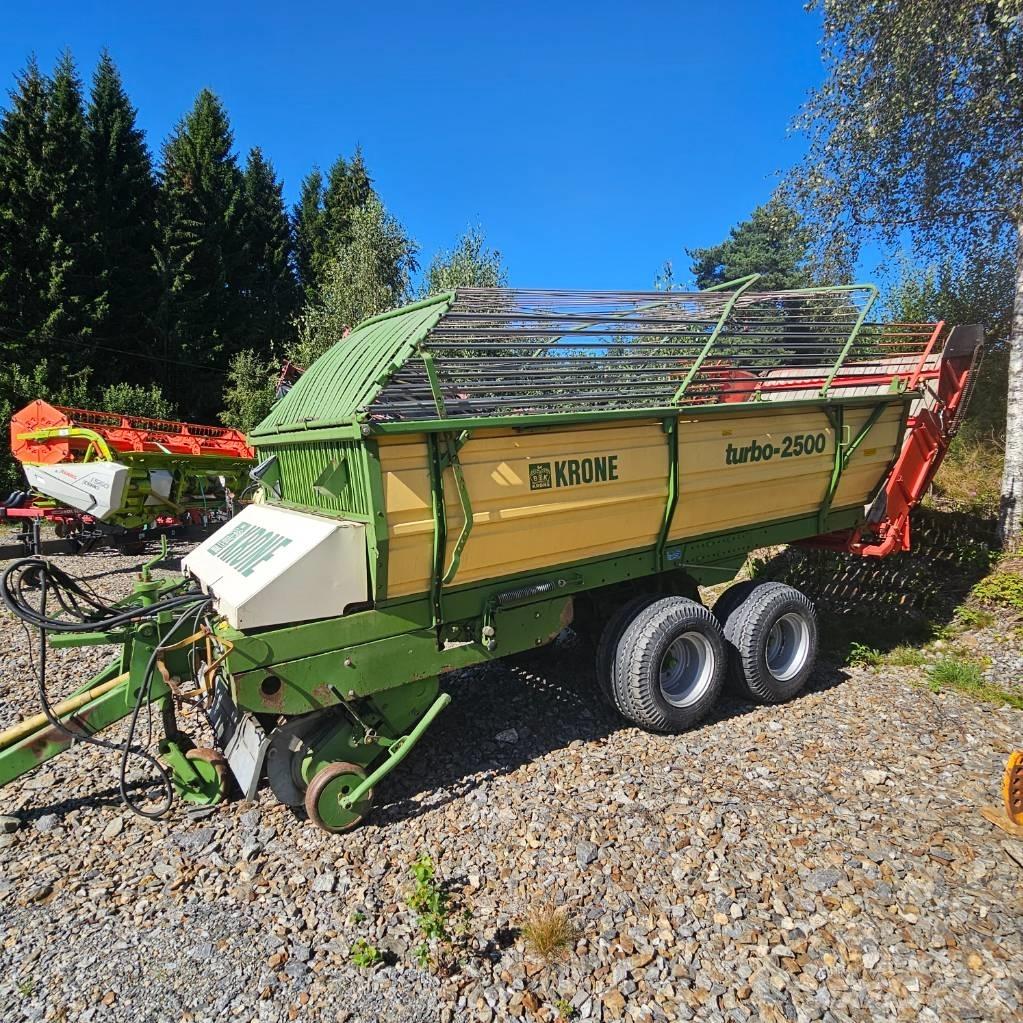 Krone Turbo-2500 Önrakodó pótkocsik