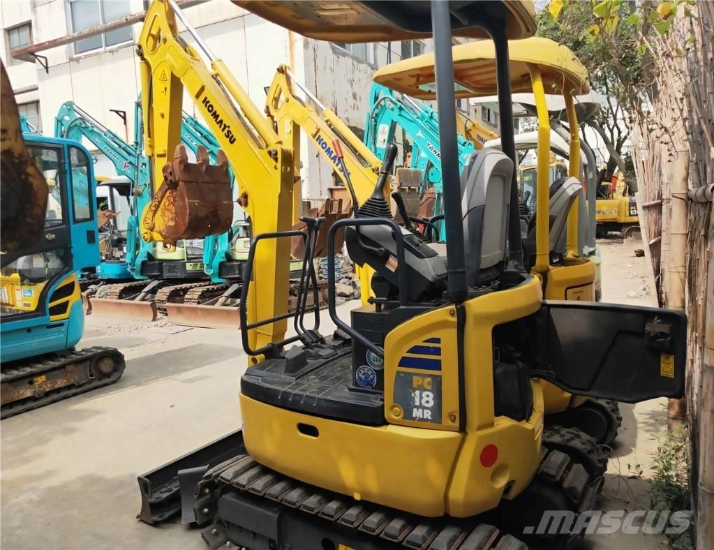 Komatsu PC18MR-3 Mini kotrók < 7t