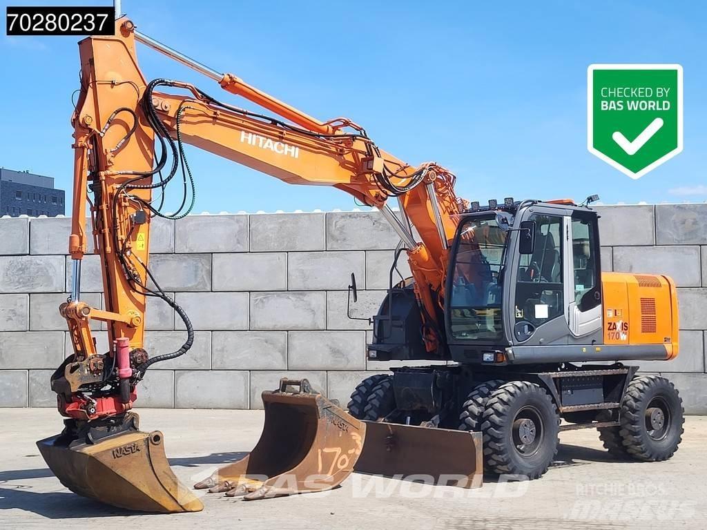 Hitachi ZX170W -3 Gumikerekes kotrók