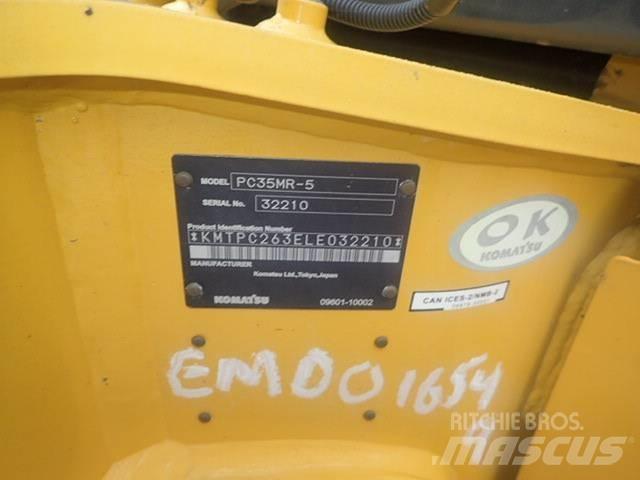 Komatsu PC35MR-5 Mini kotrók < 7t