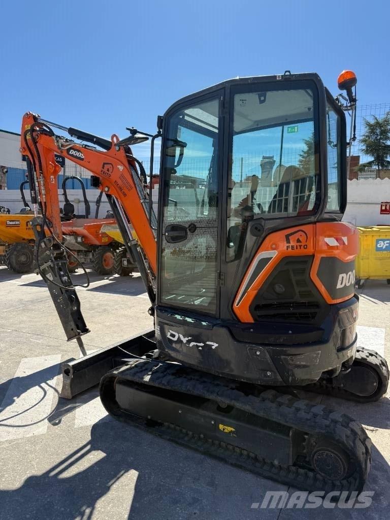 Doosan DX 27 Z Mini kotrók < 7t