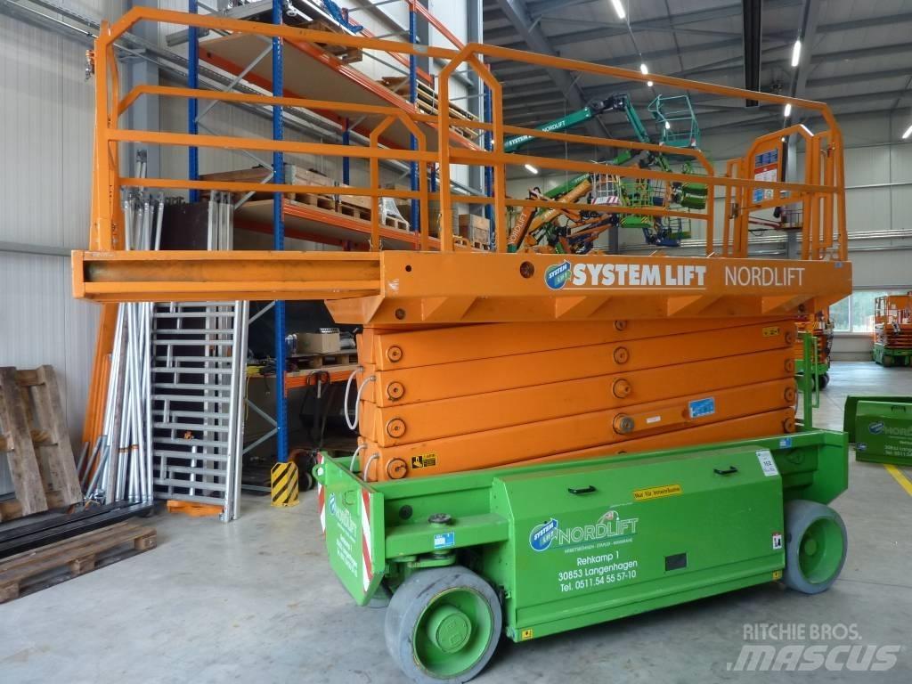 HAB S 152 10 E2WD Ollós emelők