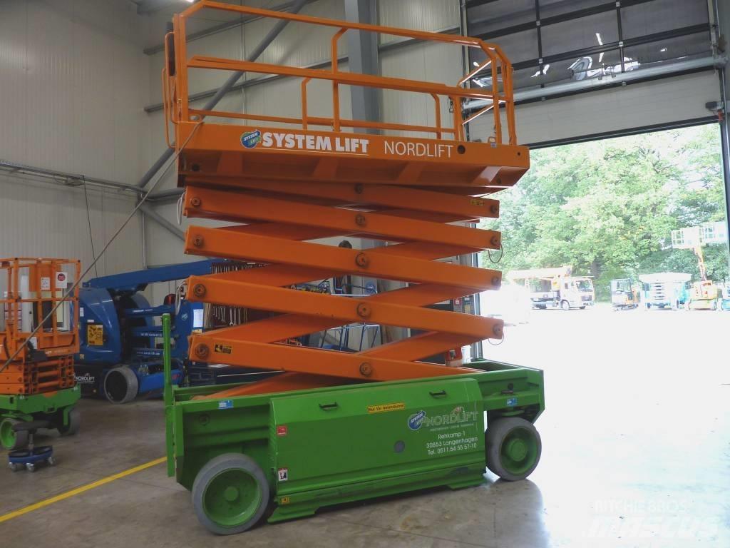 HAB S 152 10 E2WD Ollós emelők