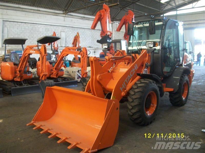 Hitachi ZW 65 Gumikerekes homlokrakodók