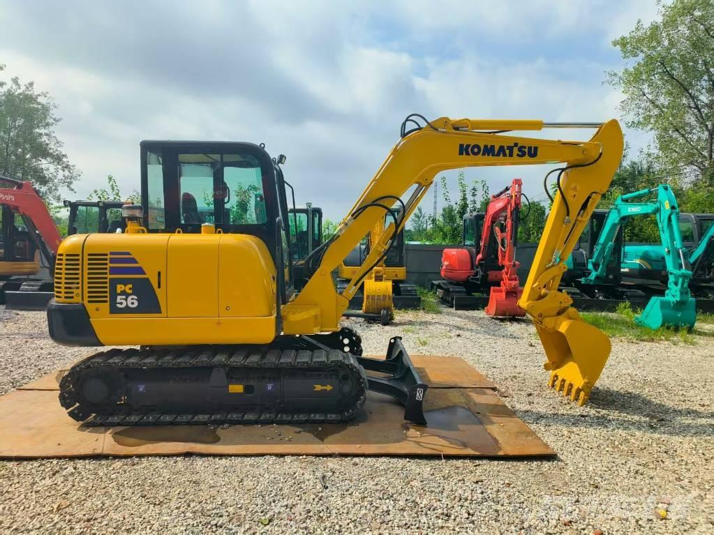 Komatsu PC 56 Mini kotrók < 7t