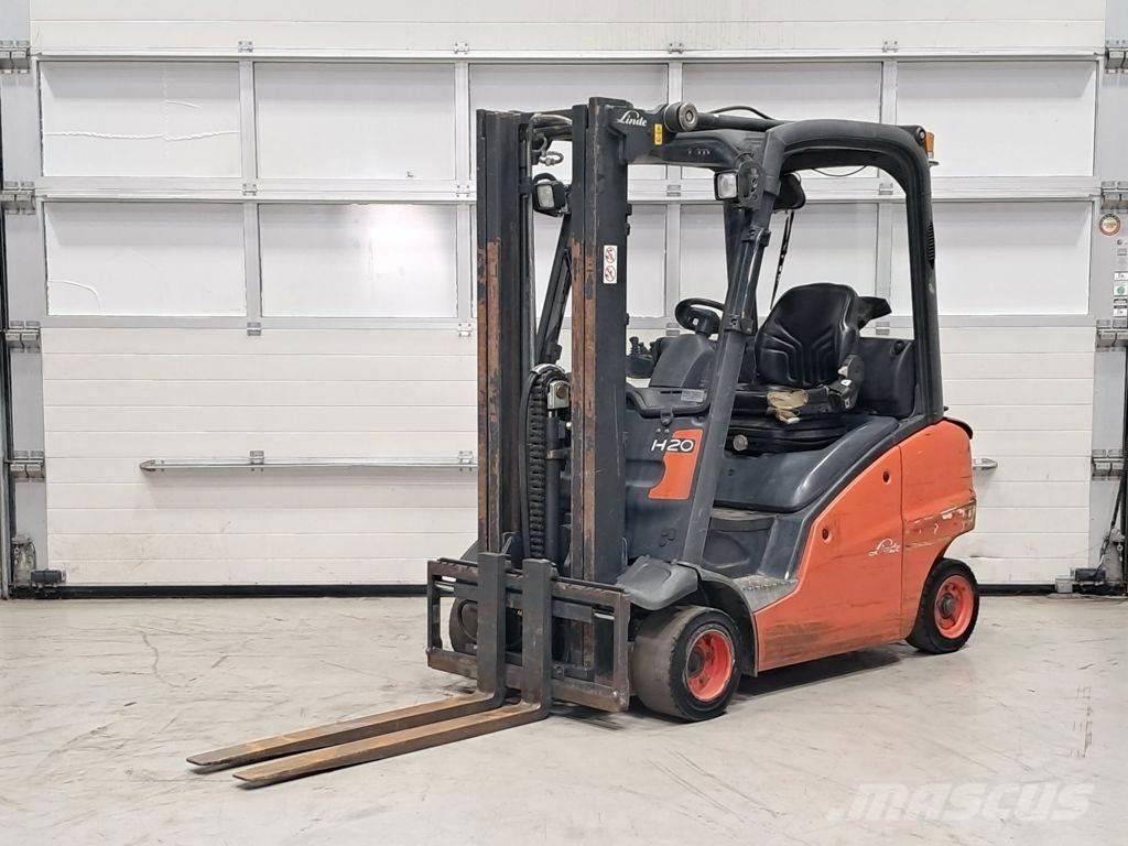 Linde H20T-01 Gázüzemű targoncák
