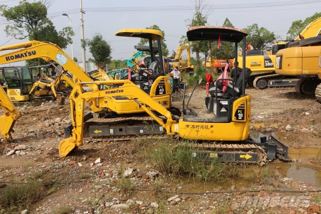Komatsu PC 18 MR Mini kotrók < 7t