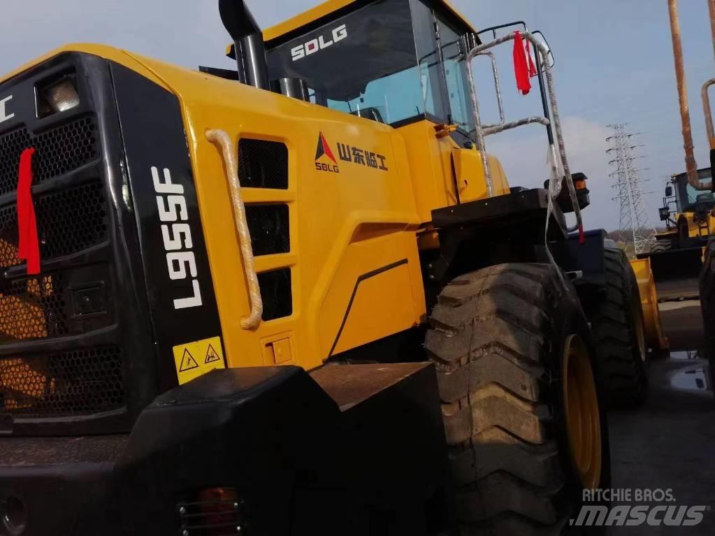 Lingong 956F Gumikerekes homlokrakodók