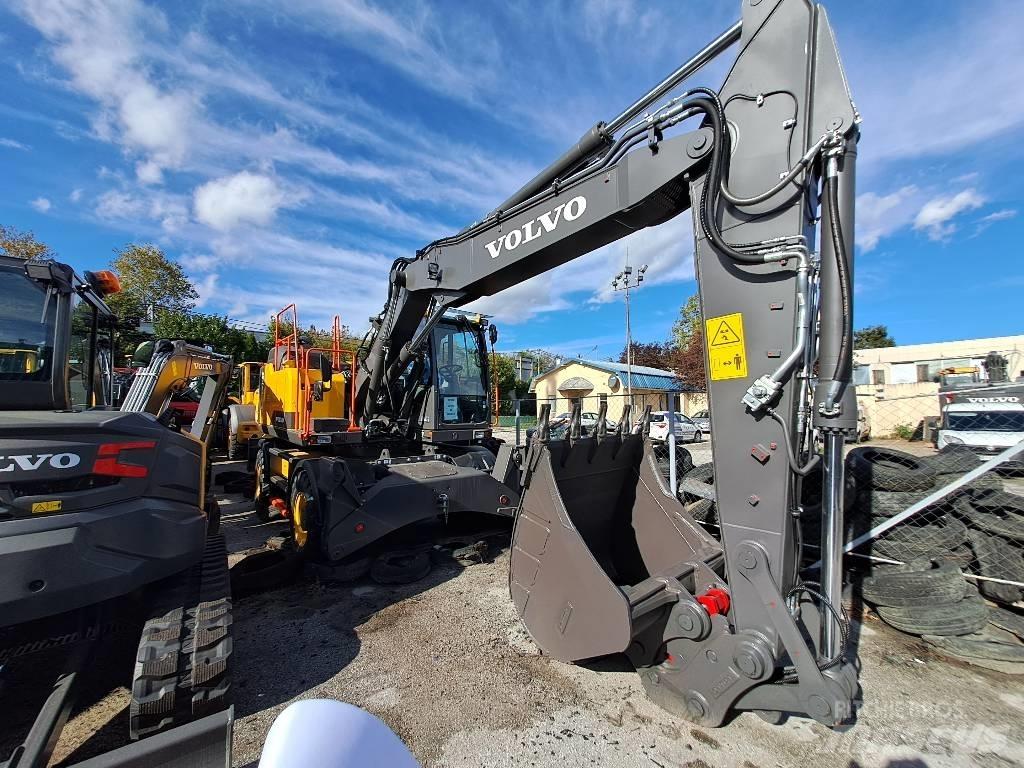 Volvo EW160E Gumikerekes kotrók