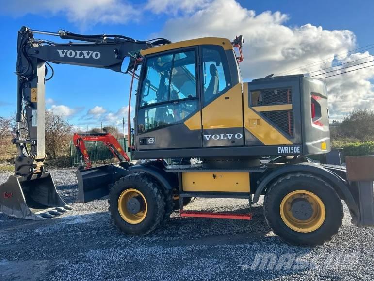Volvo EWR 150 E Gumikerekes kotrók