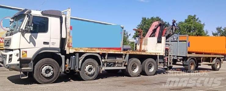 Volvo FM 460 Platós / Ponyvás teherautók
