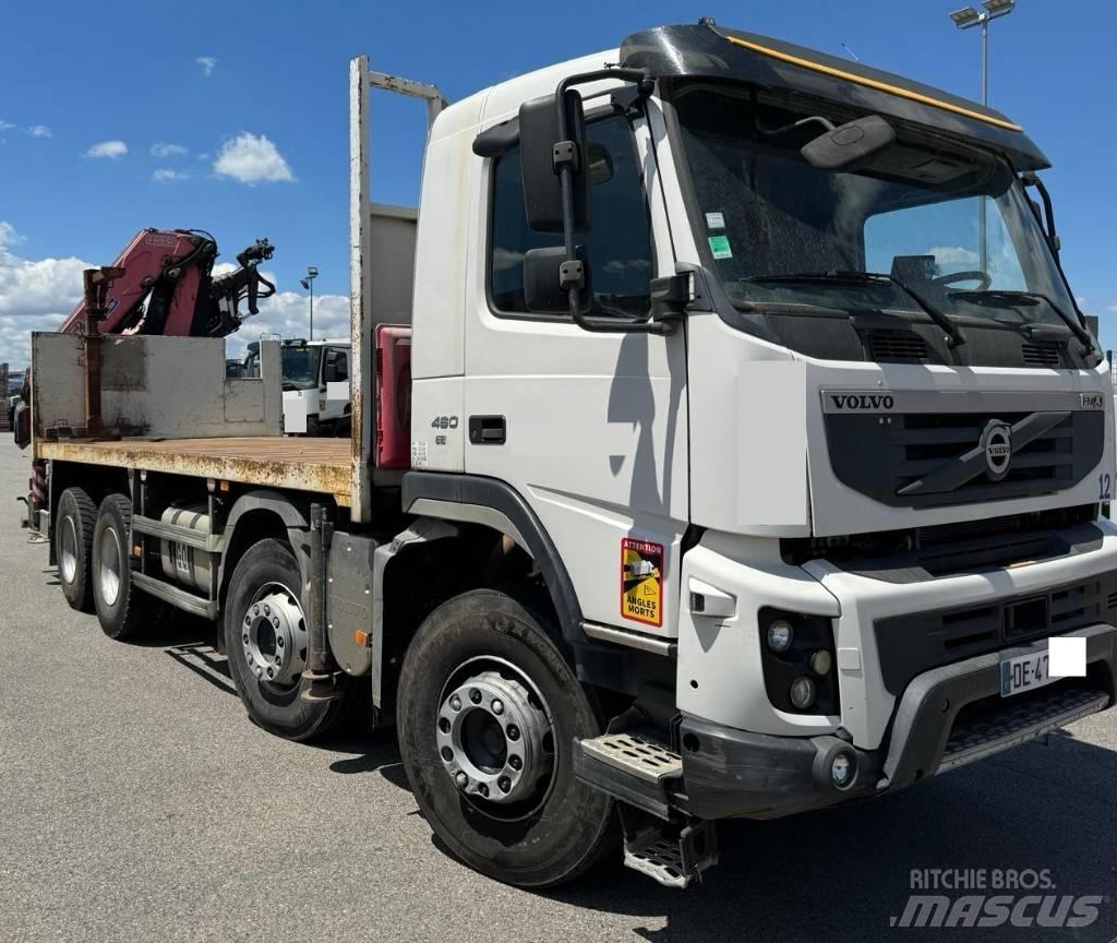 Volvo FM 460 Platós / Ponyvás teherautók