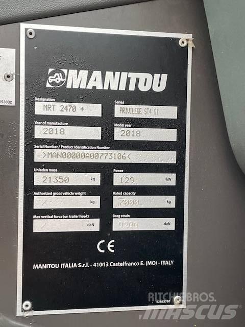 Manitou MRT2470 Teleszkópos rakodók