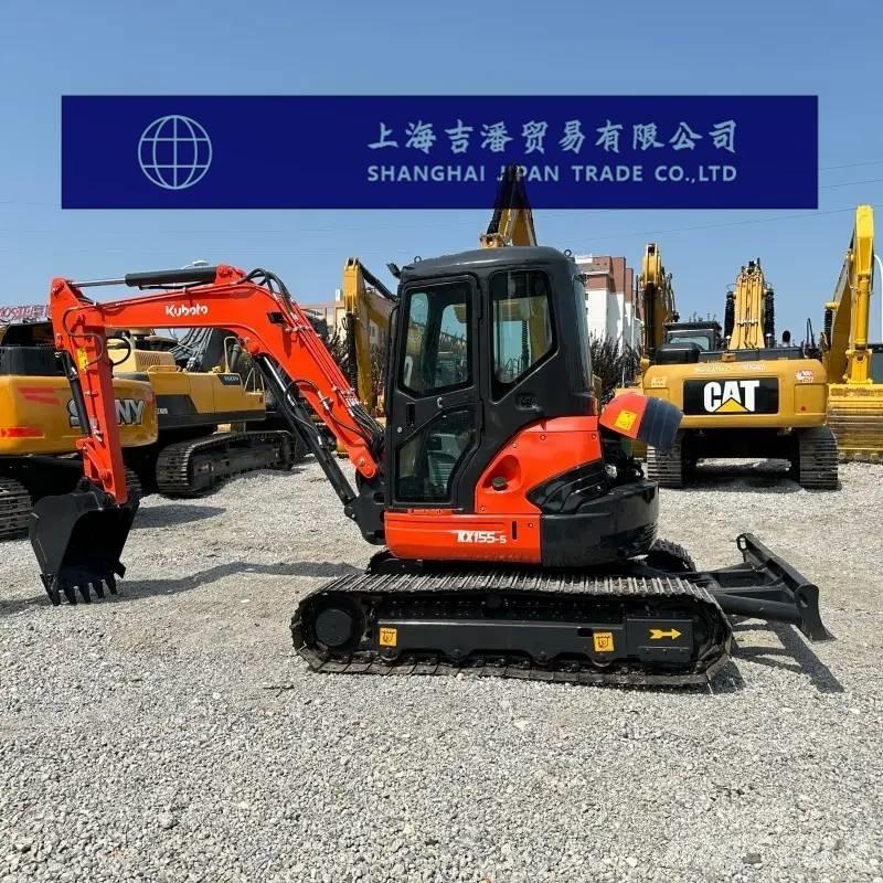 Kubota KX 155-5 Mini kotrók < 7t