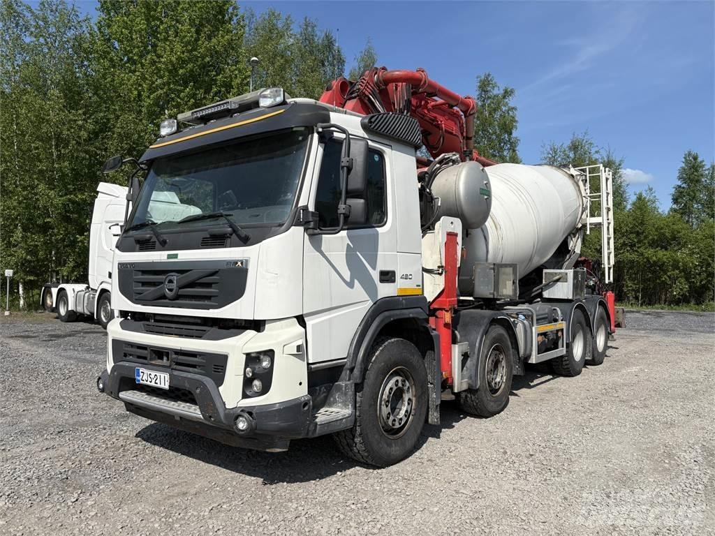 Volvo FMX 460 8*4 Betonkeverők/Betonpumpák