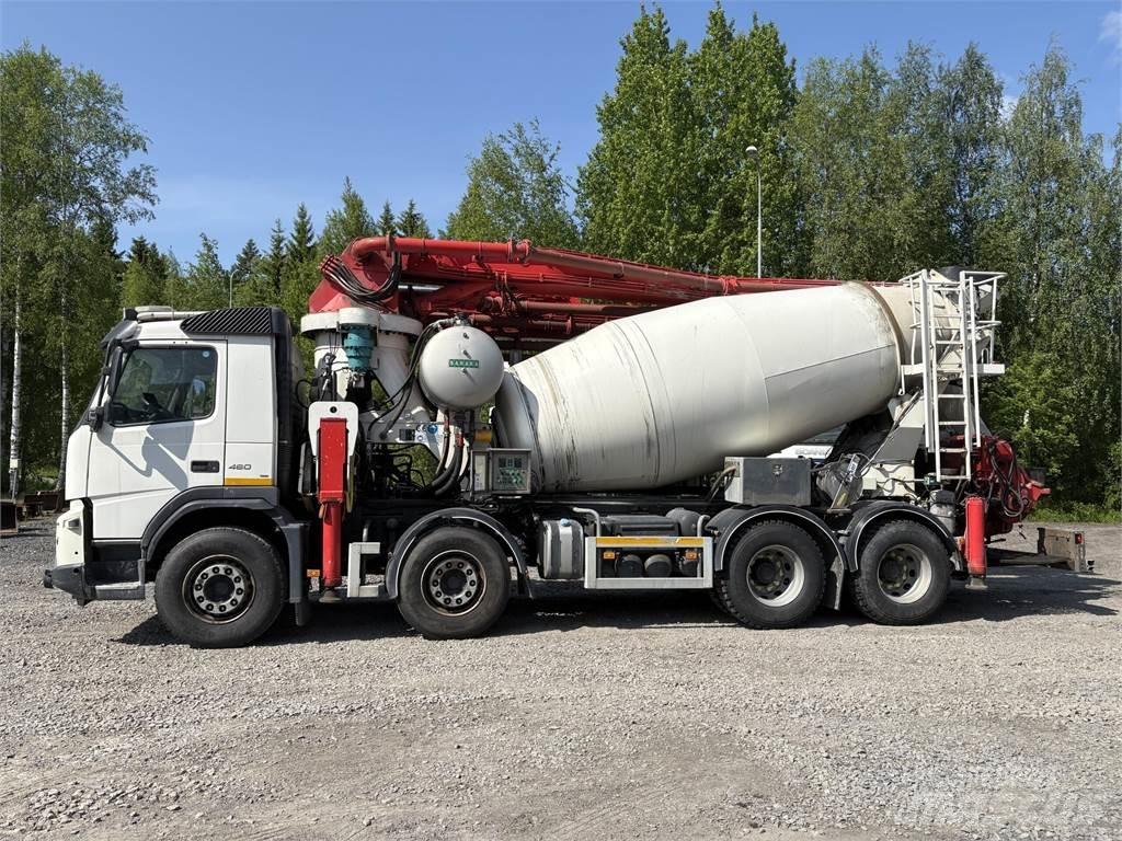 Volvo FMX 460 8*4 Betonkeverők/Betonpumpák