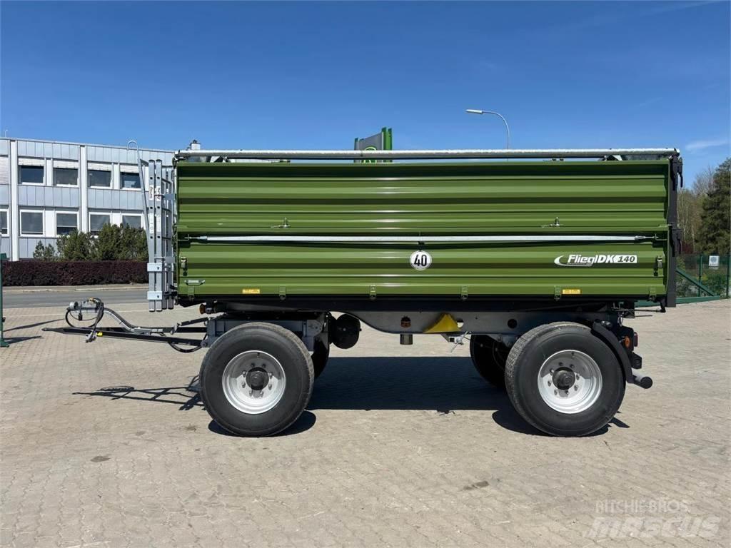 Fliegl DK 140 FOX Billenő pótkocsik