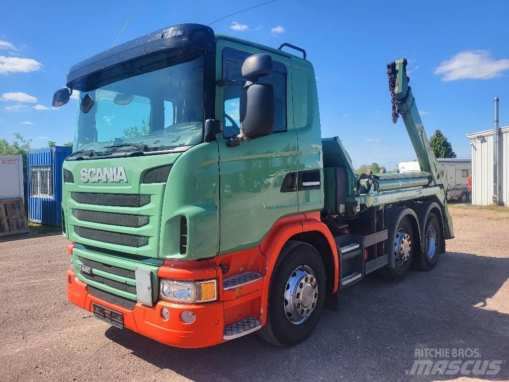 Scania G440LB 6x2 Konténer keretes / Konténeres teherautók