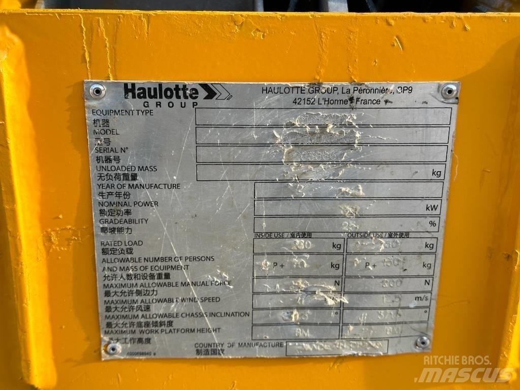 Haulotte OPTIMUM 8 Ollós emelők