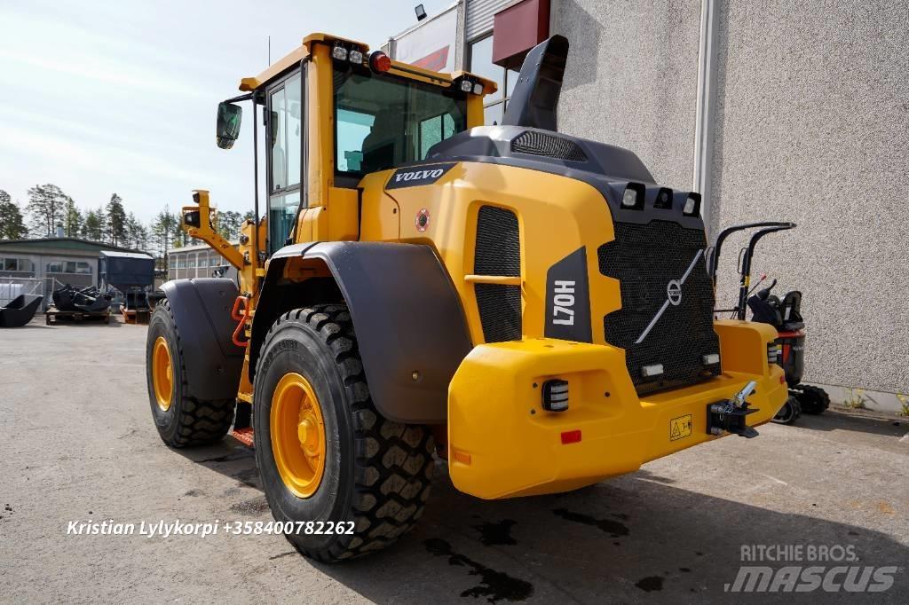 Volvo L70H STAGE V Gumikerekes homlokrakodók