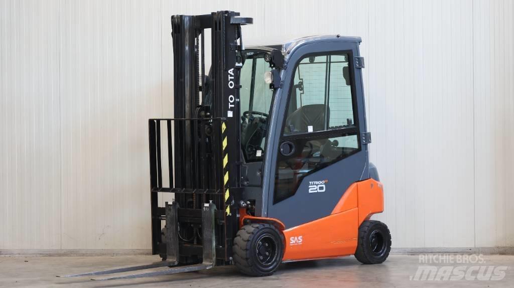 Toyota 8 FBMK 20 T Elektromos targoncák