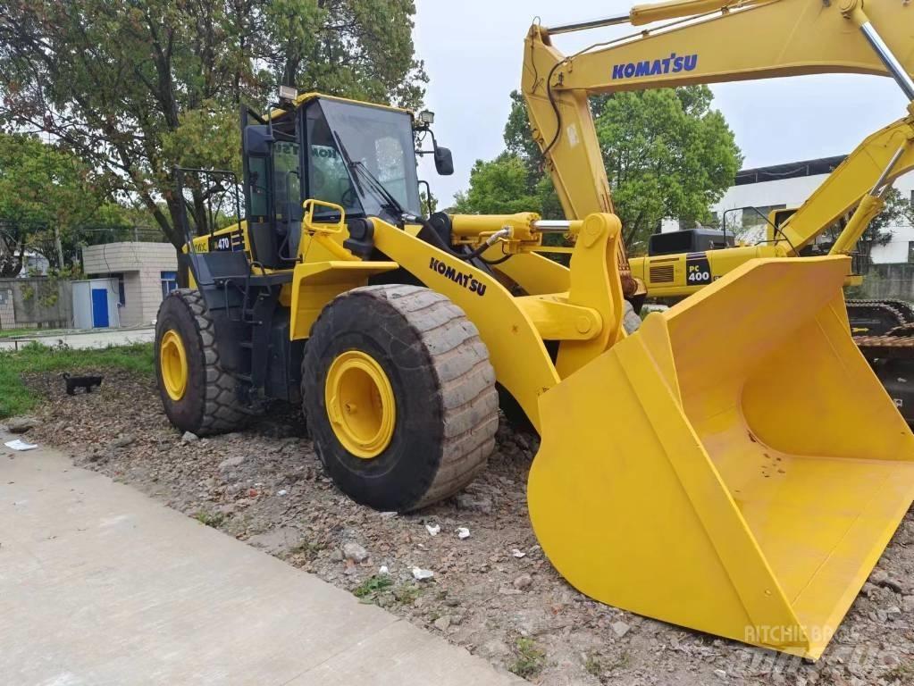 Komatsu WA 470 Gumikerekes homlokrakodók