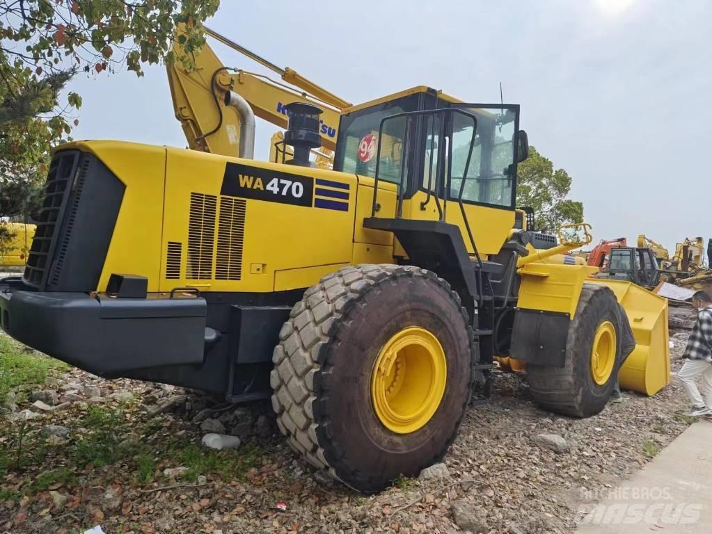 Komatsu WA 470 Gumikerekes homlokrakodók