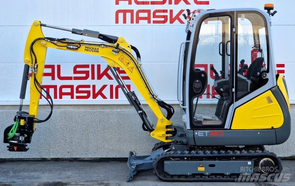 Wacker Neuson ET20 Mini kotrók < 7t