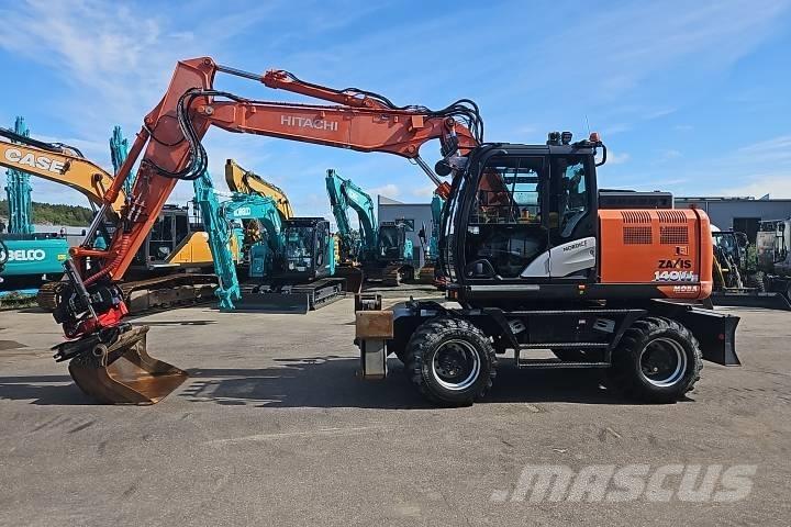 Hitachi ZX 140W-6 Gumikerekes kotrók