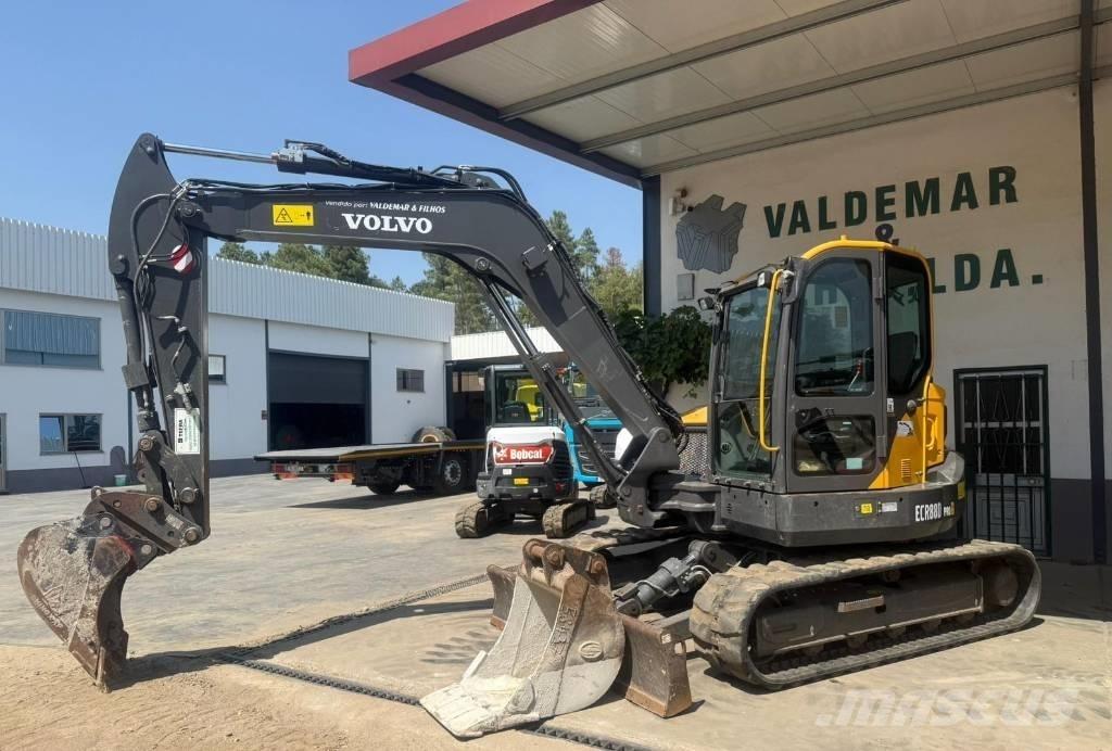Volvo ECR 88 D Mini kotrók < 7t