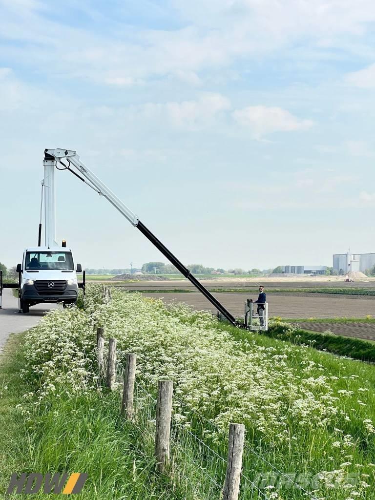 VERSALIFT VTX-240 Teherautóra szerelt emelők és állványok