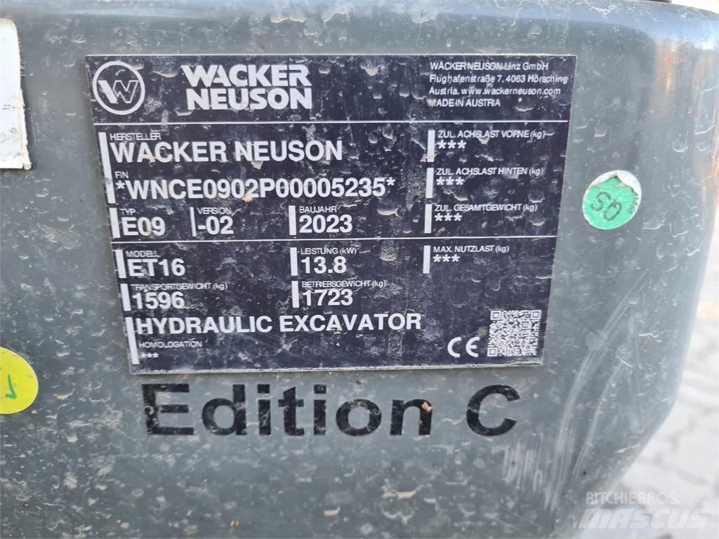 Wacker Neuson ET16 Lánctalpas kotrók